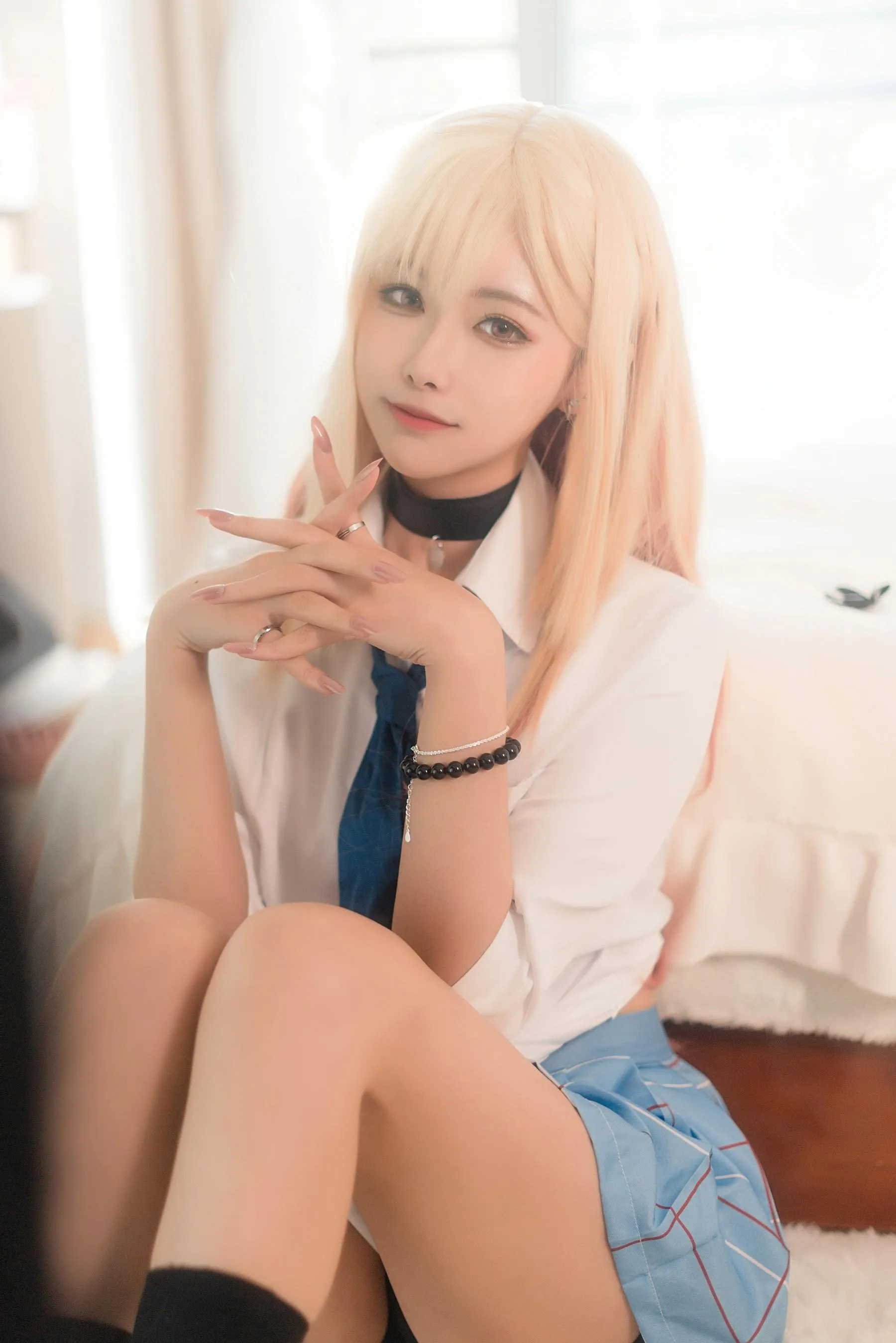 Momoko葵葵 – NO.34 喜多川海夢 黑江雫 [45P]插图5